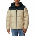 Columbia Winterjacke Puffect mit Kapuze (Thermarator Isolierung, wasserdicht) beige Herren